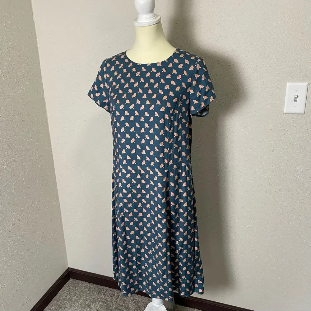 Boden blue peach